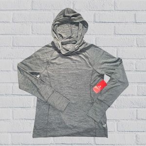 BCG Women’s Training Hoodie Moisture Wicking Heather Gray & White Medium 098223